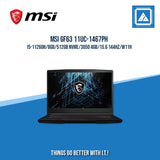 MSI GF63 11UC-1467PH I5-11260H/8GB/512GB NVME/3050 4GB | BEST FOR GAMING AND AUTOCAD LAPTOP