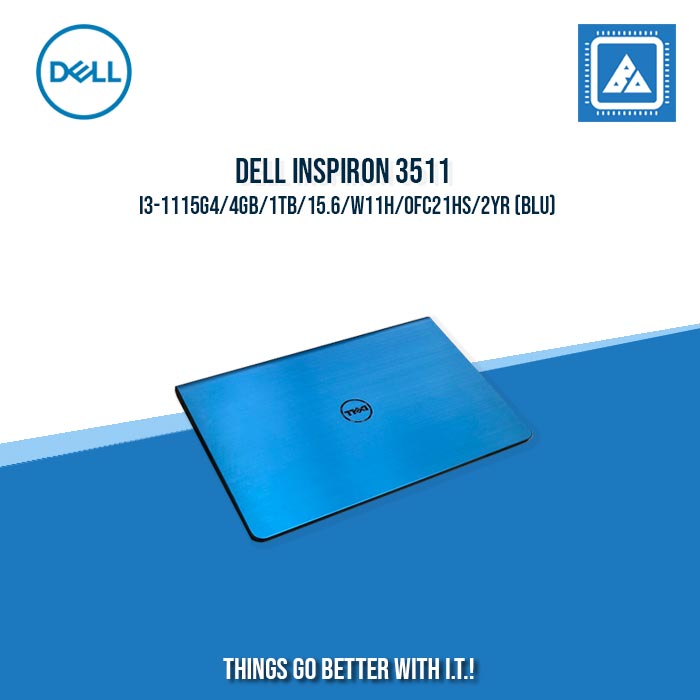 DELL INSPIRON 3511 I3-1115G4/4GB/1TB | BEST FOR STUDENTS LAPTOP