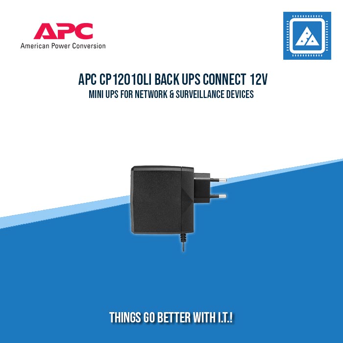 APC CP12010LI BACK UPS CONNECT 12V MINI UPS FOR NETWORK & SURVEILLANCE DEVICES
