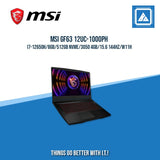 MSI GF63 12UC-1000PH I7-12650H/8GB/512GB NVME/3050 4GB | BEST FOR GAMING AND AUTOCAD LAPTOP