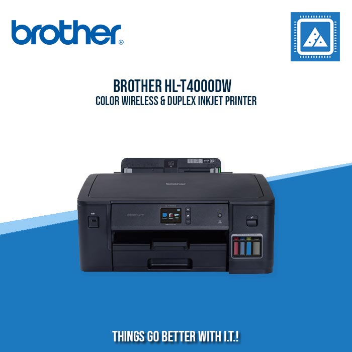 BROTHER HL-T4000DW COLOR WIRELESS & DUPLEX INKJET PRINTER