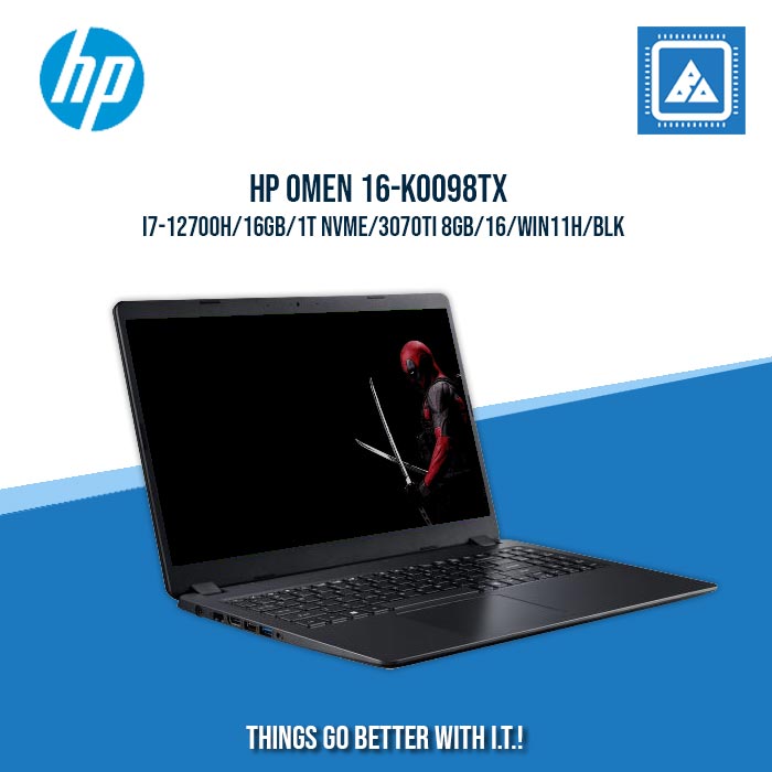 HP OMEN 16-K0098TX I7-12700H/16GB/1T NVMe/3070Ti 8GB | BEST FOR AUTOCAD AND GAMING LAPTOP