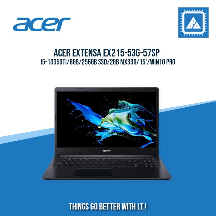 ACER EXTENSA EX215-53G-57SP I5-1035GTI/8GB/256GB SSD/2GB MX330 | BEST FOR STUDENTS AND FREELANCERS LAPTOP