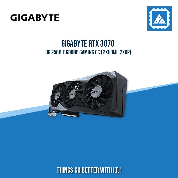 GIGABYTE RTX 3070 8G 256BIT GDDR6 GAMING OC (2XHDMI, 2XDP)