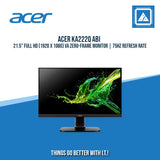 ACER MONITOR KA222Q 21.5" LED HBI VGA HDMI