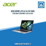 ACER ASPIRE LITE AL14-31P-C6PU N100/8GB/512GB NVME | BEST FOR STUDENTS LAPTOP