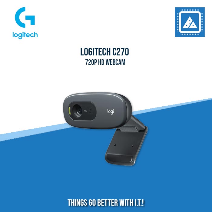 LOGITECH C270 720P HD WEBCAM