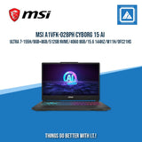 MSI A1VFK-028PH CYBORG 15 AI ULTRA 7-155H/8GB+8GB/512GB NVME/4060 8GB | BEST FOR GAMING AND AUTOCAD LAPTOP