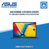 ASUS VIVOBOOK 14 M1405YA-LY062WS R5-7530U/8GB/512GB NVME | BEST FOR STUDENTS AND FREELANCERS LAPTOP