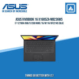 ASUS VIVOBOOK 16 X1605ZA-MB236WS I7-12700H/8GB/512GB NVME | BEST FOR FREELANCERS LAPTOP