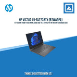 HP VICTUS 15-FA2728TX (B7WA9PA) I5-13420H/16GB/512GB NVME/3050 6GB/15.6 144HZ/W11H/OFC24H+365BASIC (SLV)  | BEST FOR STUDENT |