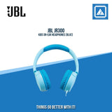 JBL JR300 KIDS ON-EAR HEADPHONES (BLUE)