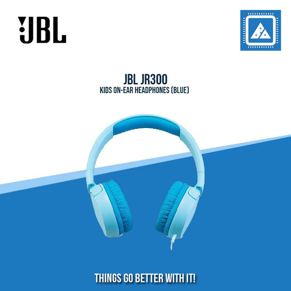 JBL JR300 KIDS ON-EAR HEADPHONES (BLUE) – BlueArm Computer Store