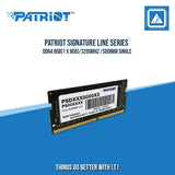 PATRIOT SIGNATURE LINE SERIES DDR4 8GB (1 X 8GB)/3200MHZ/SODIMM SINGLE