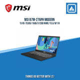 MSI B7M-276PH MODERN 15 R5-7530U/16GB/512GB NVME | BEST FOR STUDENTS AND FREELANCERS LAPTOP