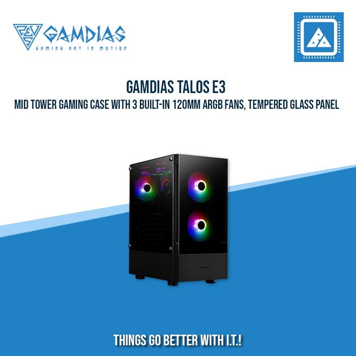 GAMDIAS TALOS E3 GAMING CASE