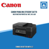 CANON PIXMA INK EFFICIENT G4770 MULTIFUNCTION PRINTER W/ WIFI, FAX & ADF