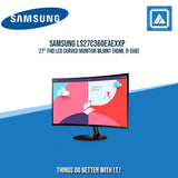 SAMSUNG LS27C360EAEXXP 27" FHD LED CURVED MONITOR WLMNT