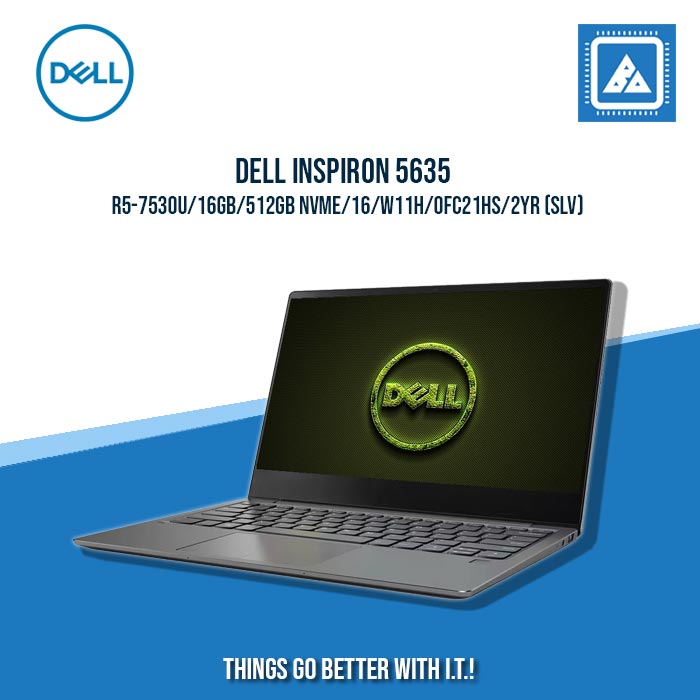 DELL INSPIRON 5635 R5-7530U/16GB/512GB NVME | BEST FOR STUDENTS AND FREELANCER