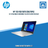 HP 15S-FQ5158TU (86J70PA) I3-1215U/8GB/512GB NVME | BEST FOR STUDENTS LAPTOP