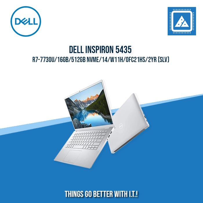DELL INSPIRON 5435 R7-7730U/16GB/512GB NVME | BEST FOR STUDENTS AND FREELANCERS LAPTOP
