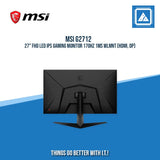 MSI G2712 27" FHD LED IPS GAMING MONITOR 170HZ 1MS WLMNT (HDMI, DP)