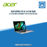 ACER ASPIRE LITE AL14-51M-364B I3-1215U/8GB/512GB NVME | BEST FOR STUDENTS LAPTOP