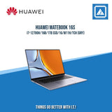HUAWEI MATEBOOK 16S I7-12700H/16B/1TB SSD | BEST FOR STUDENTS AND FREELANCERS LAPTOP