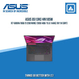 ASUS G513RC-HN185W R7-6800H/8GB/512GB NVME/3050 4GB |BEST FOR GAMING AND AUTOCAD LAPTOP