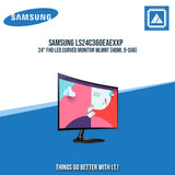 SAMSUNG LS24C360EAEXXP 24" FHD LED CURVED MONITOR WLMNT (HDMI, D-SUB)