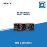 PNY VERTO RTX4060TI 8GB ARGB TF VCG4060T8FXXPB - TRIPLE FANS