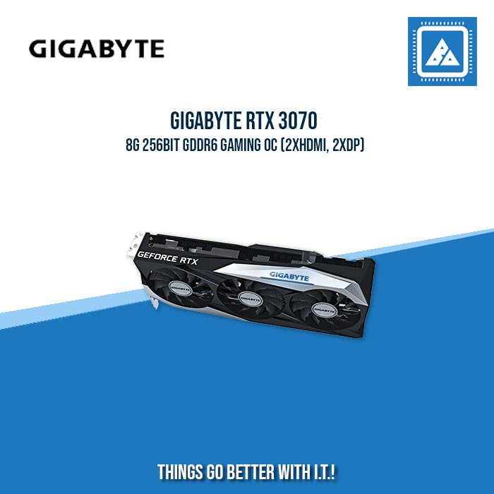 GIGABYTE RTX 3070 8G 256BIT GDDR6 GAMING OC (2XHDMI, 2XDP)