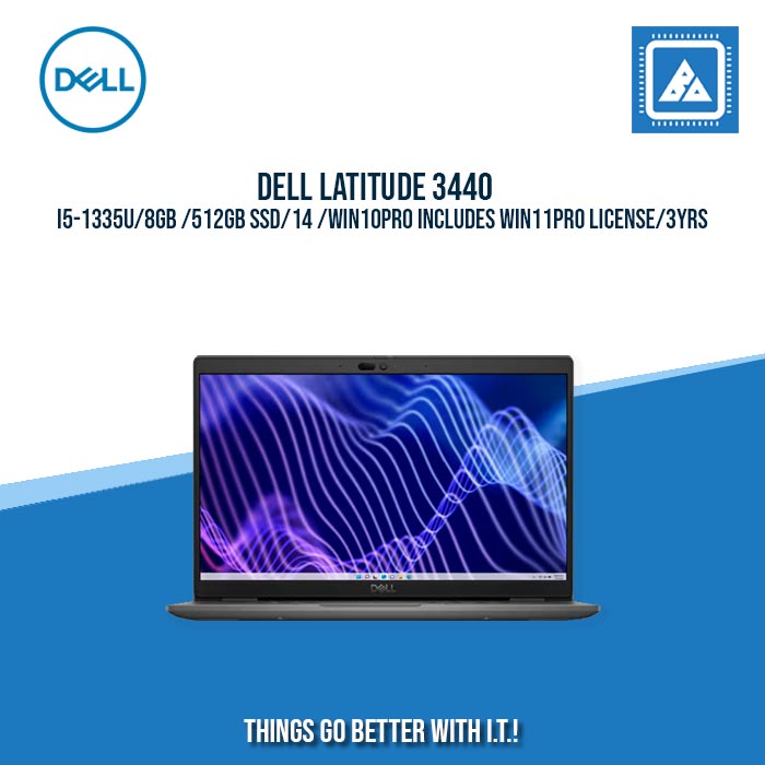 DELL LATITUDE 3440 I5-1335U/8GB /512GB SSD | BEST FOR  ENTERPRISES AND CORPORATES LAPTOP