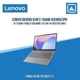 LENOVO IDEAPAD SLIM 3 15IAH8-83ER0023PH I5-12450H/16GB/512GB NVME | BEST FOR STUDENTS AND FREELANCERS LAPTOP