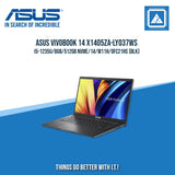 ASUS VIVOBOOK 14 X1405ZA-LY037WS I5-1235U/8GB/512GB NVME | BEST FOR STUDENTS AND FREELANCERS LAPTOP