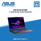 ASUS ROG STRIX G16 G614JV-N3100W I7-13650HX/8GB+8GB/1TB NVME/4060 8GB | BEST FOR GAMING AND AUTOCAD LAPTOP