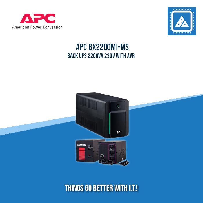 APC BX2200MI-MS BACK UPS 2200VA 230V WITH AVR