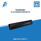 1STPLAYER KW1 FULL SIZE ERGONOMIC KEYBOARD WRIST PAD
