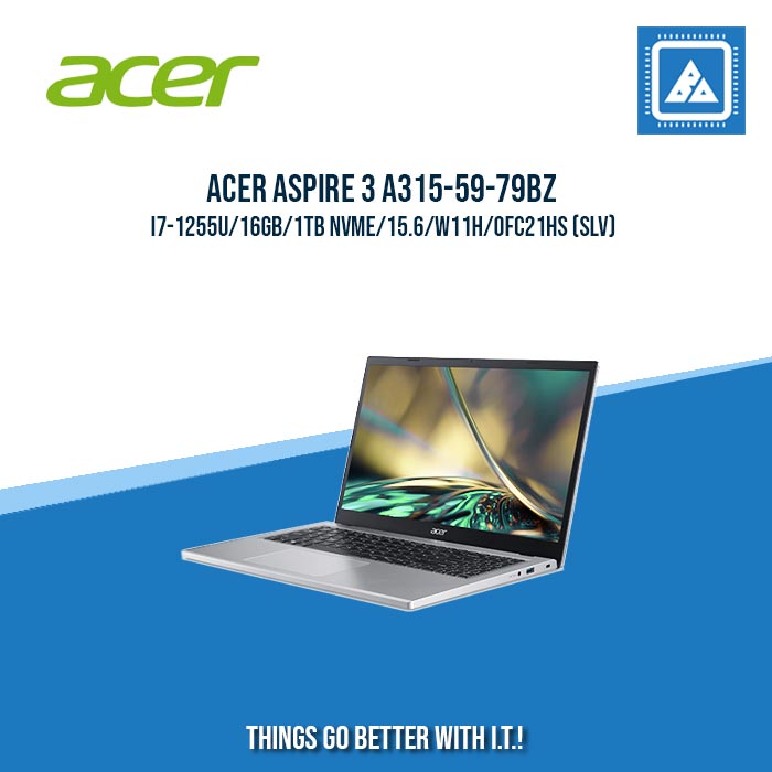 ACER ASPIRE 3 A315-59-79BZ I7-1255U/16GB/1TB NVME | BEST FOR STUDENTS AND FREELANCERS LAPTOP
