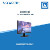 SKYWORTH 24B1 23.8" FHD LED MONITOR (VGA, HDMI)