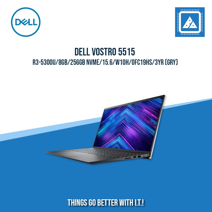 DELL VOSTRO 5515 R3-5300U/8GB/256GB NVME | BEST FOR STUDENTS LAPTOP