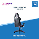 AXGON AX1CVA GAMING CHAIR (BLACK/PURPLE)