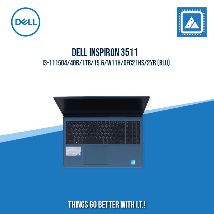 DELL INSPIRON 3511 I3-1115G4/4GB/1TB | BEST FOR STUDENTS LAPTOP