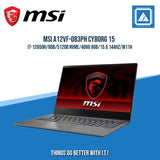 MSI A12VF-083PH CYBORG 15 I7-12650H/8GB/512GB NVME/4060 8GB | BEST FOR GAMING AND AUTOCAD LAPTOP