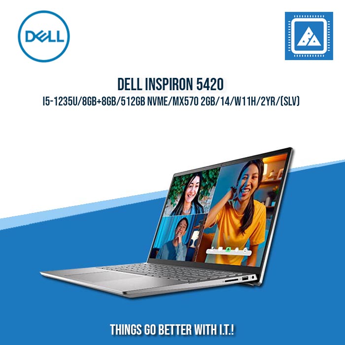 DELL INSPIRON 5420 I5-1235U/8GB+8GB/512GB NVME/MX570 2GB | BEST FOR STUDENTS AND FREELANCERS LAPTOP