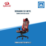 REDRAGON C101 METIS GAMING CHAIR (RED/BLACK)