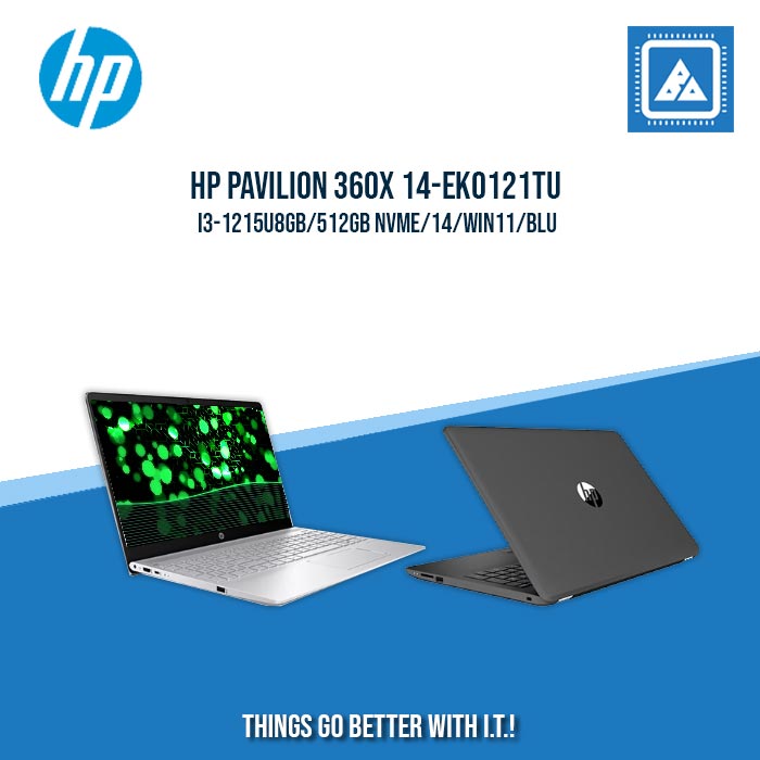 HP PAVILION 360X 14-EK0121TU i3-1215U/8GB/512GB NVMe | BEST FOR STUDENTS LAPTOP