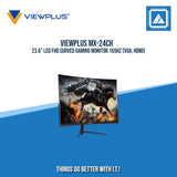VIEWPLUS MX-24CH 23.6" LED FHD CURVED GAMING MONITOR 165HZ (VGA, HDMI)