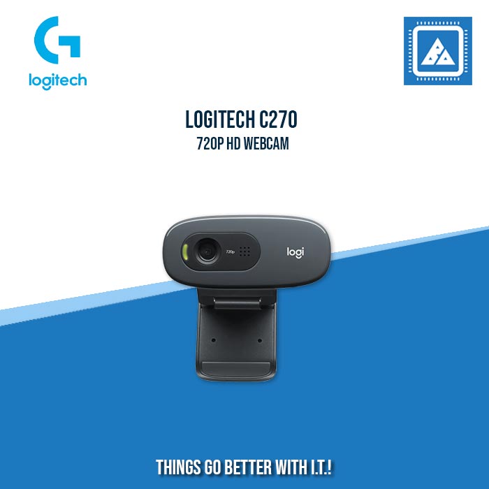 LOGITECH C270 720P HD WEBCAM