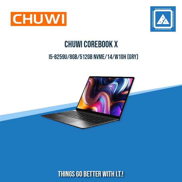 CHUWI COREBOOK X I5-8259U/8GB/512GB NVME | BEST FOR STUDENTS AND FREELANCERS LAPTOP